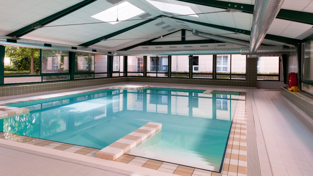 Heated Indoor Pool at Adagio Marne-la-Vallée Val d'Europe Hotel