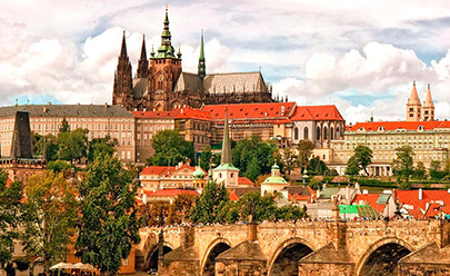 Градчаны и Пражский Град в Чехии