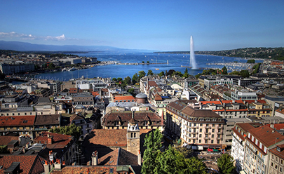 Женева в Швейцарии