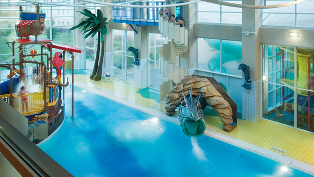 Heated Indoor Pool at Algonquin's Explorers Hotel