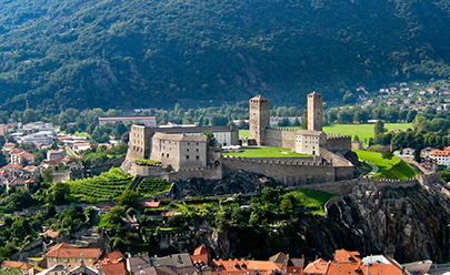Беллинцона + замки Беллинцоны в Швейцарии