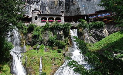 Пещеры Святого Беата в Швейцарии
