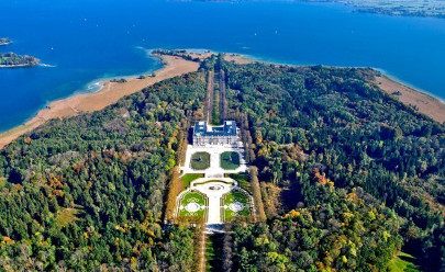 Озеро Кимзее + замок короля Людовика в Германии