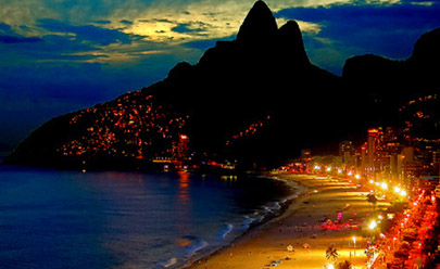 Рио — ночью!
