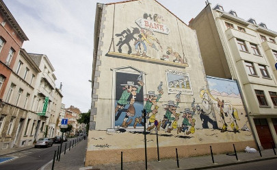 Брюссель - город комиксов в Бельгии