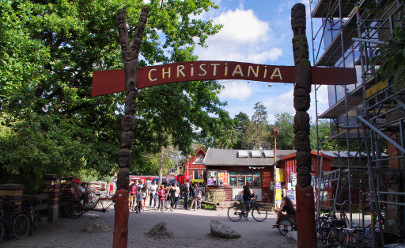 Свободная страна Кристиания – независимый город хиппи в Дании