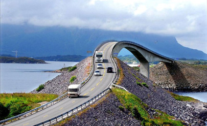 Атлантическая дорога в Норвегии – лучший европейский маршрут
