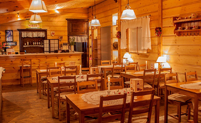 Ужин в ресторане Staropolska в Польше